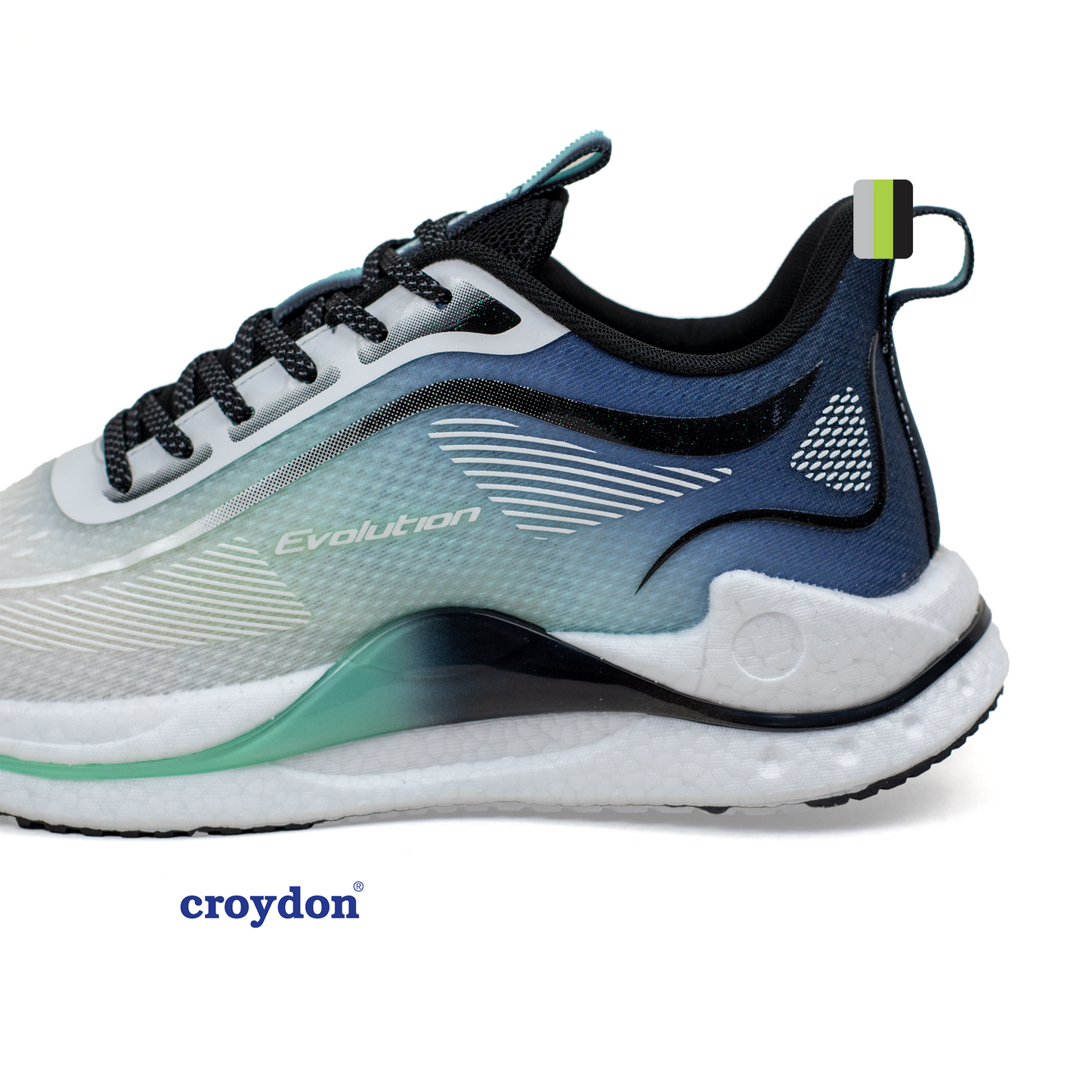 calzado deportivo de hombre Evolution Nidat Blanco x Azul Croydon Pisamonte