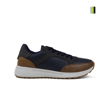 Calzado de hombre casual, azul x miel Shoes Yoryinn