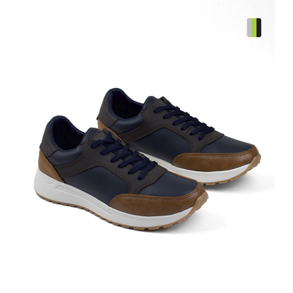 Calzado de hombre casual, azul x miel Shoes Yoryinn