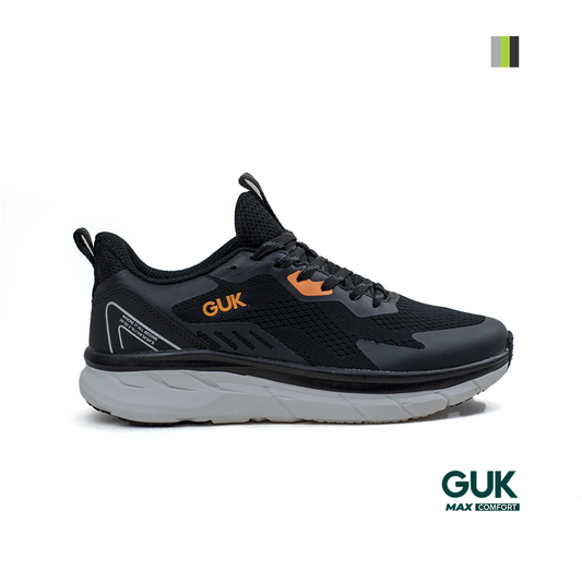 calzado deportivo hombre GUK GH7145 Negro x Naranja Pisamonte
