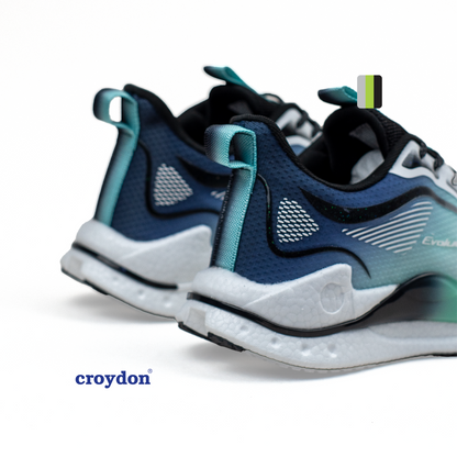 calzado deportivo de hombre Evolution Nidat Blanco x Azul Croydon Pisamonte