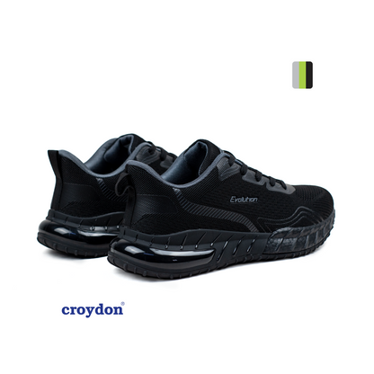 calzado deportivo de hombre Evolution Nargo negro Croydon Pisamonte