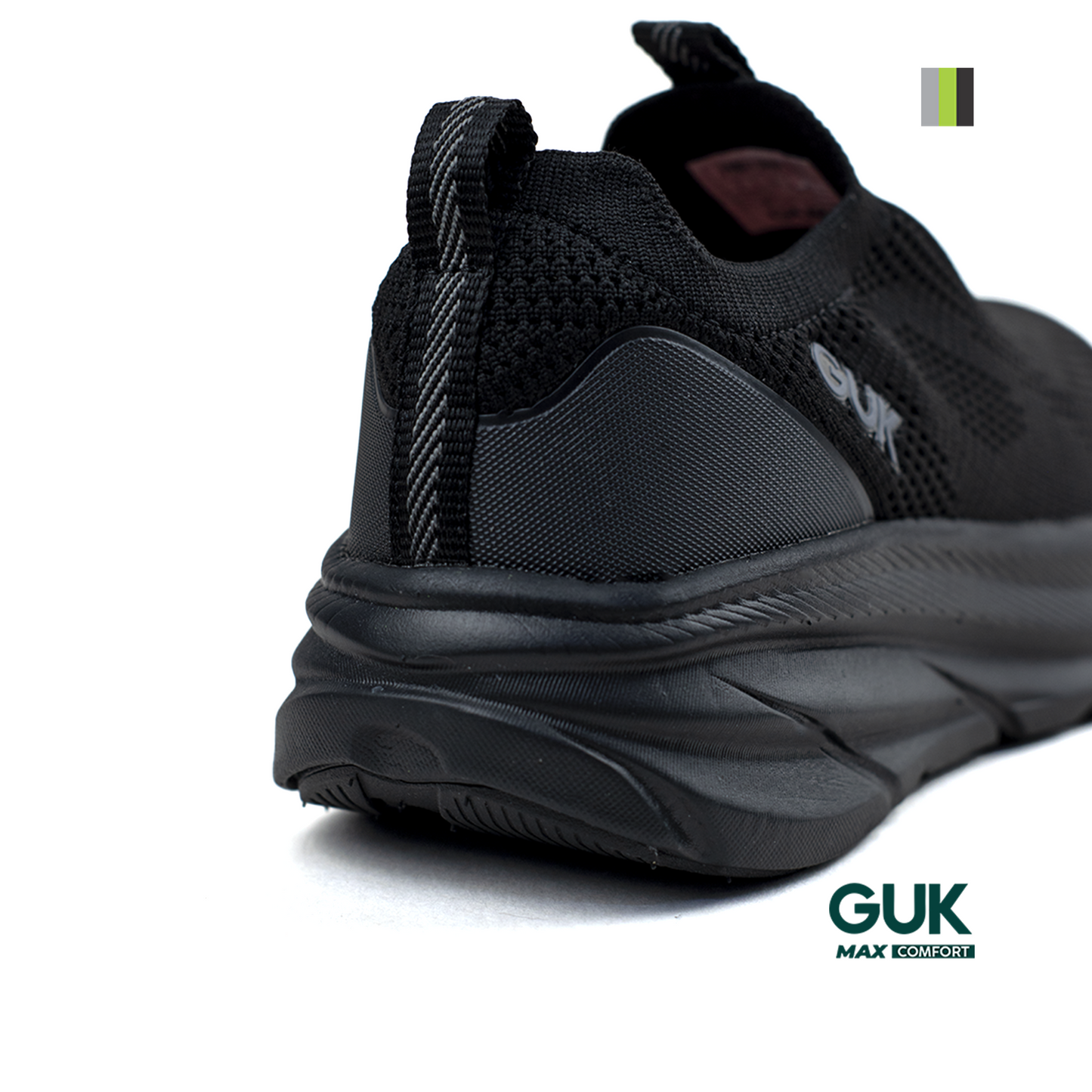 Calzado deportivo mujer Negro gm774 sin cordón Pisamonte