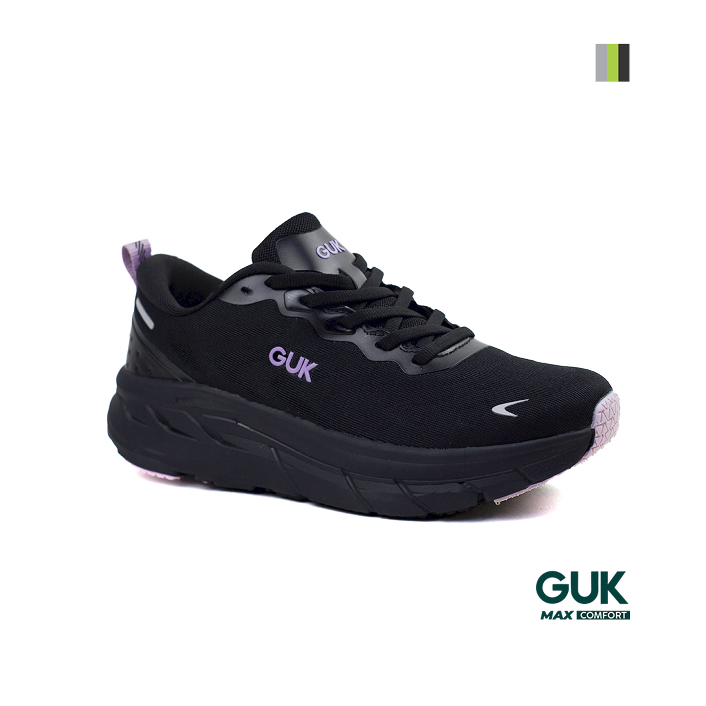 Calzado deportivo Mujer GM 767 Negro x morado Pisamonte