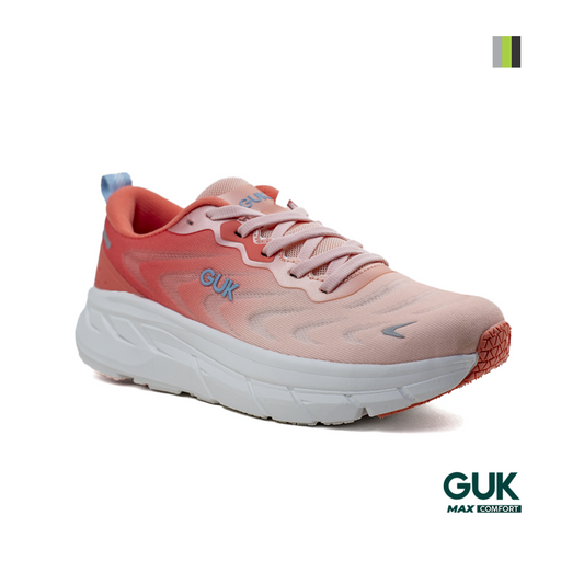 Calzado deportivo mujer Guk Pink GM767 Pisamonte