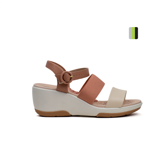 Sandalias Mujer modare dos tiras 94135 color Nude, Pisamonte